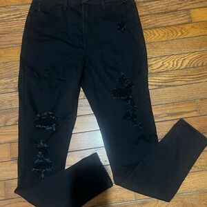 SO Black Straight Leg Women Jeans